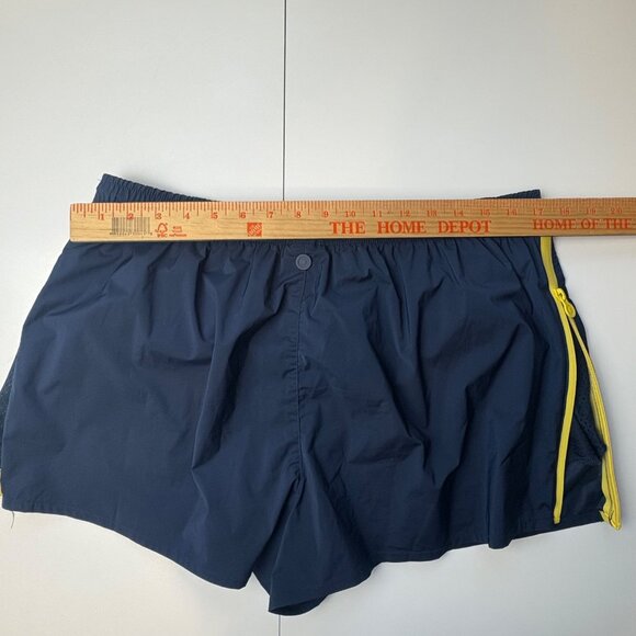 Hunter Navy Swim Shorts Womens Zip Sides Elastic Drawstring XL Mesh Lining - Picture 7 of 7